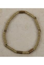 Stretch Bracelet - Kenyan Brass Beads