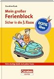 Produkt-Bild: RICHTIG &uuml;ben - Mein gro&szlig;er Ferienblock - Sicher in die 3. Klasse - Cornelsen Scriptor: Extra: lustige Spiele nach jedem Thema