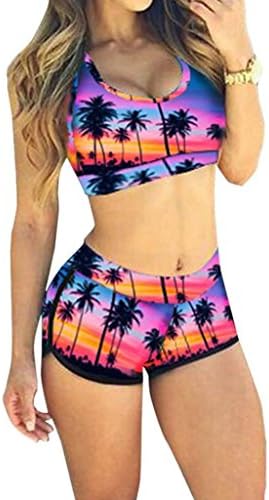 IQ Store Hotsell Sexy Women'S Colorful Sporty Bathing Suit Boyleg Shorts Swimwear Swimsuit Ax-Large Charming