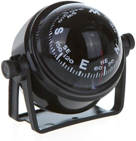VEHICLE AUTOMOTIVE CAR AUTO DASHBOARD DASH MOUNT COMPASS STICK Black