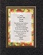 Touching and Heartfelt Poem for Extended Family Members - In-Laws Are Special People Poem on 11 x 14 inches Double Beveled Matting