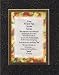 In-Laws Are Special People Poem on 11 x 14 inches Double Beveled Matting