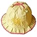 Pusheng Girls Infant Butterfly Bowknot Sun Hat Toddler Bucket Cap