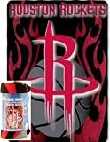 Houston Rockets NBA Fleece Throw Blanket (50x60)