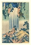 Art Poster, Resting by the Waterfall - 18.75 x 27.5