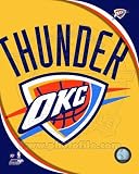 Oklahoma City Thunder Team Logo Art Poster PRINT Unknown 8x10