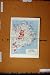 MAP 1967 ISLAND ICELAND STREET PLAN REYKJAVIK HUSAVIK