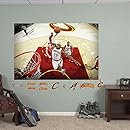 NBA Cleveland Cavaliers LeBron James Dunk Mural Fathead Real Big Decals, 72"W x 48"H