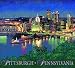 Pittsburgh, Pennsylvania Skyline Coverlet