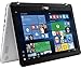 ASUS High Performance 15.6-Inch 2-in-1 Touchscreen Full HD Laptop, (Intel Core i5-6200U, 12GB RAM, 1TB HDD, Backlit Keyboard, WIFI, HDMI, Bluetooth, Windows 10) Silver
