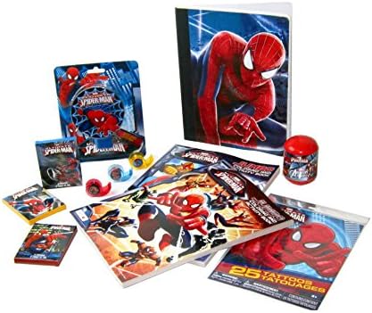 Spiderman Activity Set. Spider-man Art Set and Activity Bundle