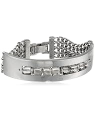 Kenneth Cole New York "Shell Brilliance" Faceted Bead Multi-Chain Bracelet, 7"