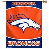 NFL Denver Broncos 27-by-37 inch Vertical Flag