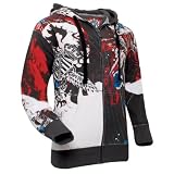 Fox Montage Zip Hoodie Blk/Multi