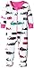 Hatley Baby Girls' Whales Footed Coverall