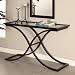 Vogue Sofa Table - Copper/ Black Vogue Sofa Table - Copper/ Black