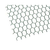 ハイロジック:ビニール亀甲網 #18×16×910×30m巻 巻売 00033992 ×5セット