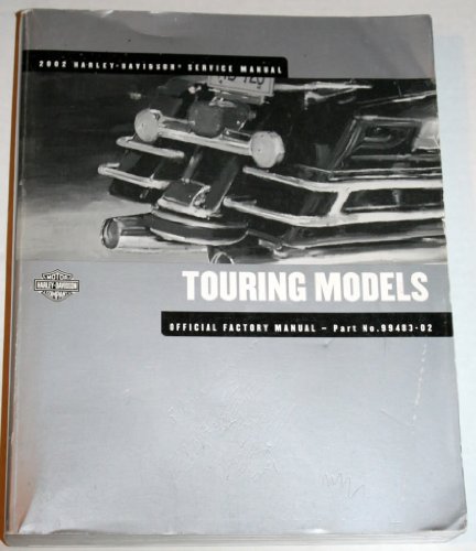 2002 Harley-Davidson Service Manual:  Touring Models, 1450 cc 5-Speed Models