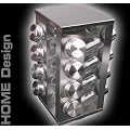 Gew�rzregal Gew�rz St�nder 16 Glas Dosen Edelstahl Modell ELECSA 1225