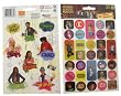 Disney High School Musical Stickers - 2 pack adhesive decorative stickers / Autocollants