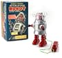 Remote Control Piston Action Robot Tin Toy