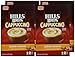 Hills Bros Instant Cappuccino Single-Serve Coffee Pods, Variety Pack - Double Mocha, English Toffee, French Vanilla, Salted Caramel - Compatible with Keurig K-Cup Brewers (48 Count)