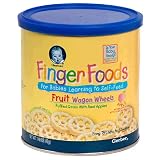 Review Gerber  / Gerber Finger Foods Canister, Fruit Apple, 6-Count, 1.48-Ounce Unit (Pack of 2)