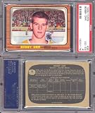 1966 Topps Regular (Hockey) Card# 35 Bobby Orr of the Boston Bruins VGX Condition