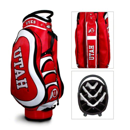 Utah Utes Golf Bag: Cart Bag