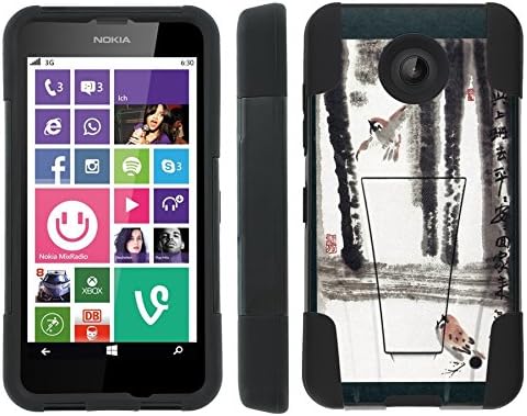 Nokia Lumia 635 Bird Cage Armor Kick Grip by Mobiflare
