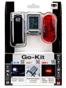 CatEye Light and Computer Go-Kit EL135, LD135, and Velo 7