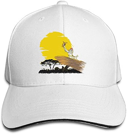 Hilal Trum Lion Sandwich Adjustable Cap Baseball Cap White