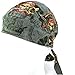 New Pirate Skulls Fitted Do Doo Du Rag Bandana Head Scarf Medium Black