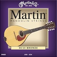 Martin M400 Mandolin Strings, Light
