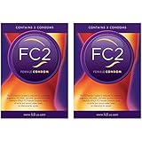 FC2 Female Condom Indicated for Preventing Pregnancy - 6 Latex Condoms