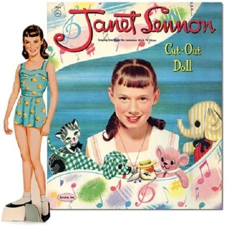 KatJan - Lennon Sisters - Janet Lennon Paper Doll With Pets [parallel import goods]
