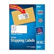 Avery White Mailing Labels for Ink Jet Printers, 2 x 4 Inch, Box of 1000 (8463)