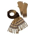 Merona&reg; Scarf and Glove Set - Brown