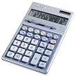 Sharp EL339HB Semi-Desk Executive Metal Top 12-Digit Calculator