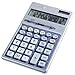 Sharp EL339HB Semi-Desk Executive Metal Top 12-Digit Calculator