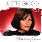 Master Serie : Juliette Greco Vol. 1 - Edition remasteris�e avec livret