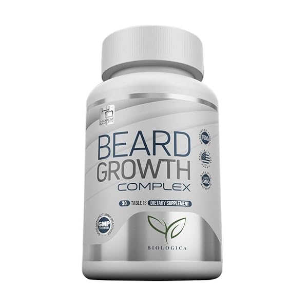 Biotin Beard Growth Supplement For Men Grow Your Facial Hair