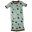 Petit Lem Baseball Print Short-Sleeve Pajamas