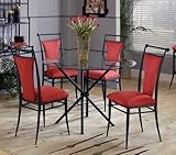 Hillsdale Furniture Cierra Casual 5 - Piece Dining Set - Flame