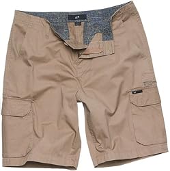 One Industries Perth Men's Cargo Short Casual Wear Pants - Khaki