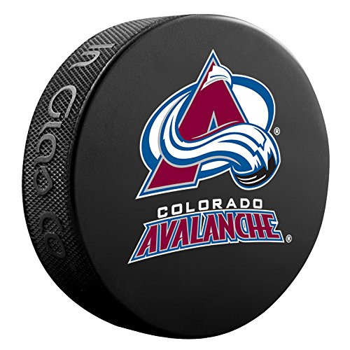 Colorado Avalanche Basic Logo Souvenir Hockey Puck By Sher-Wood