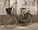 Bicycle with Wicker Basket by Francisco Fernandez. Size 7.75 X 9.75 Art Poster Print