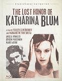 The Lost Honor of Katharina Blum ( Die verlorene Ehre der Katharina Blum oder: Wie Gewalt entstehen und wohin sie führen kann ) ( The Lost Honor of Katharina Blum, or How Violence Develops and Where It Can Lead ) (Blu-Ray)
