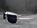 2 Pairs Foster Grant Gilligan Rectangular Polarized Unisex Sunglasses, Gunmetal,55 Mm