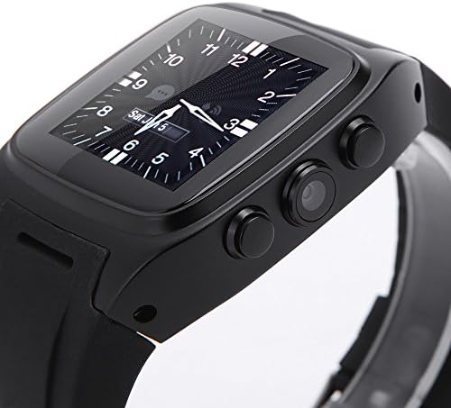 DealsBest Andriod Smart Watch Phone MTK6572 Dual Core 1.3Ghz 1.54 Inch Android 4.2 Smartphone Watch 4G ROM Capacitive Touch Screen 3G/GPS/WIFI